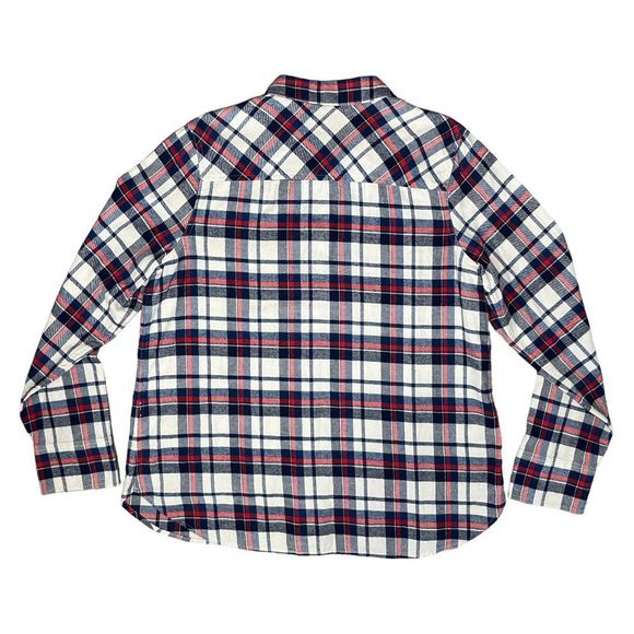 J.CREW Plaid Cotton Shirt Boy Size 16 - Picture 2 of 8